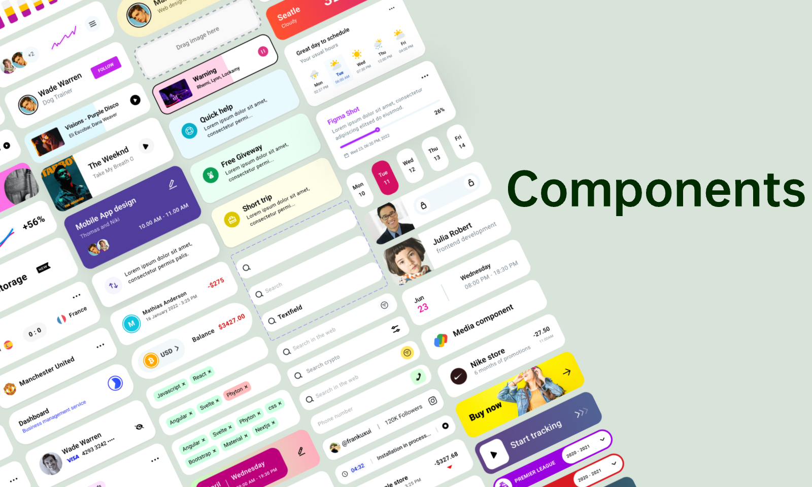 android ios components