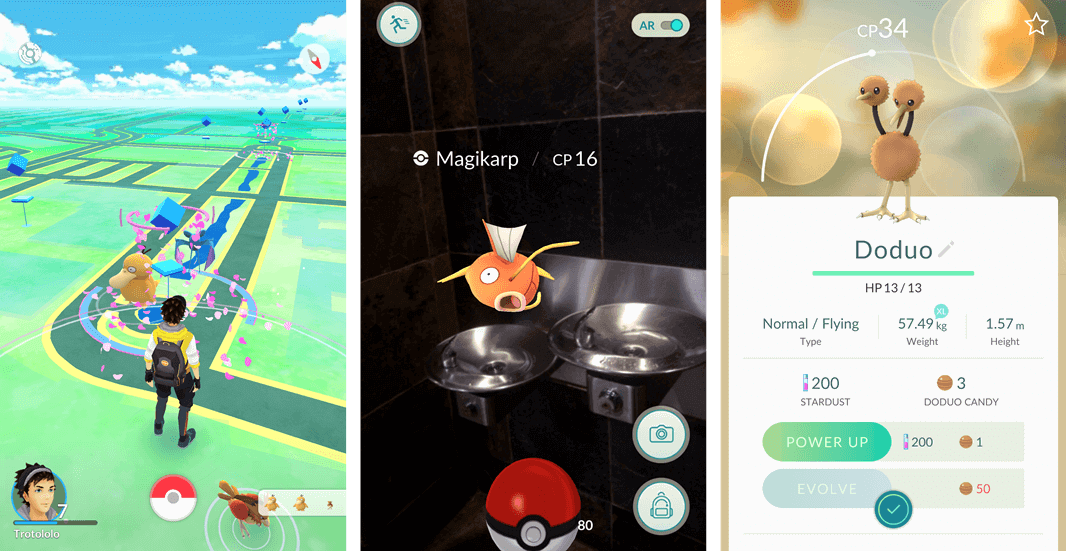 Pokemon UI Concept, Rish Designs