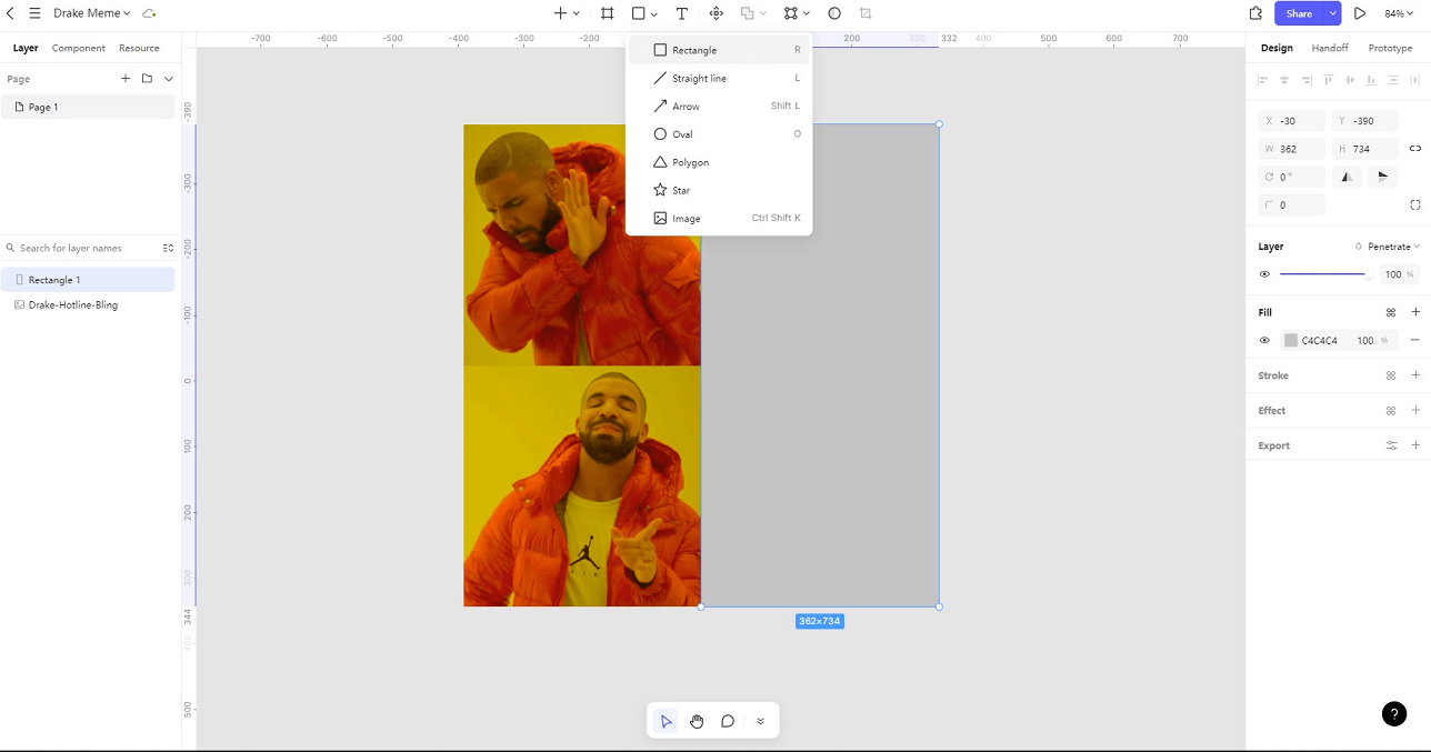 Write Your Own Drake Meme! | Photographic Print