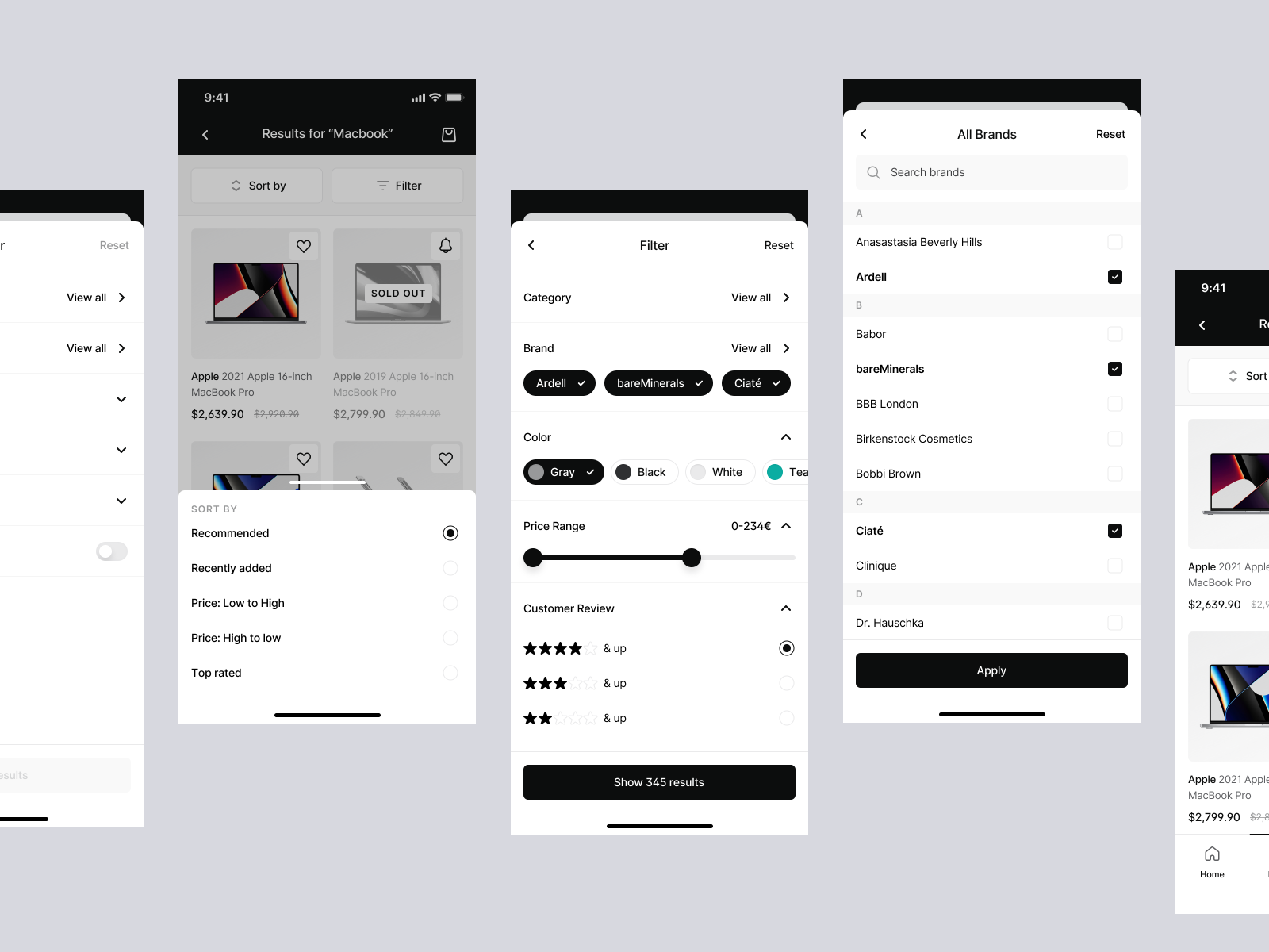 Tags UI Design