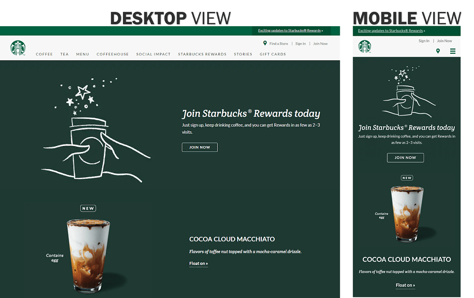 example of responsive web design