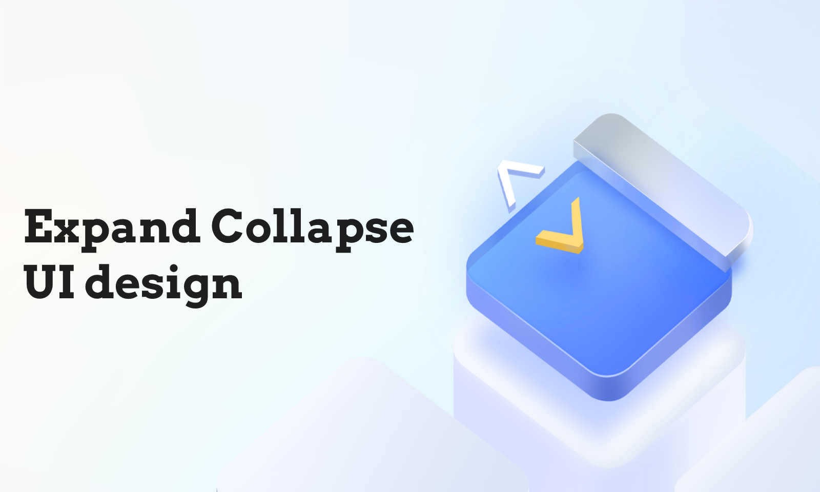 expand collapse ui design