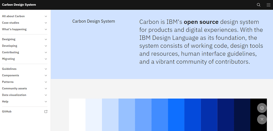 IBM Carbon Design System