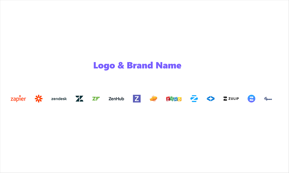 logo and brand name