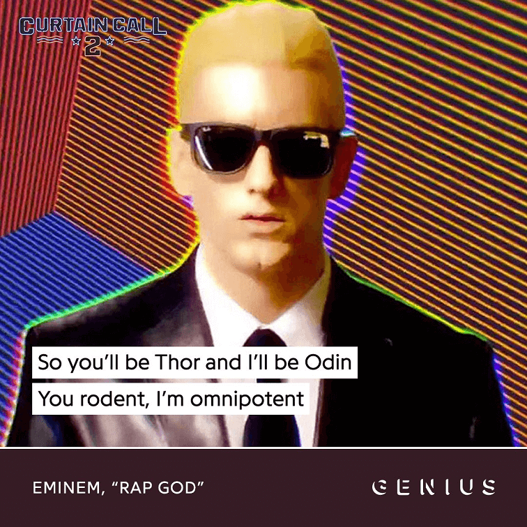 Eminem - Rap God Lyrics [CLEAN EDIT] 