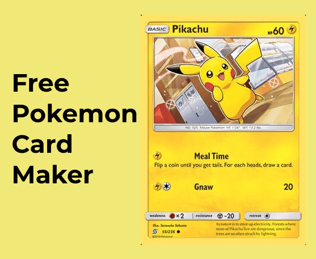 BJH OS Apps Market   Make Your Own Pokemon Card 