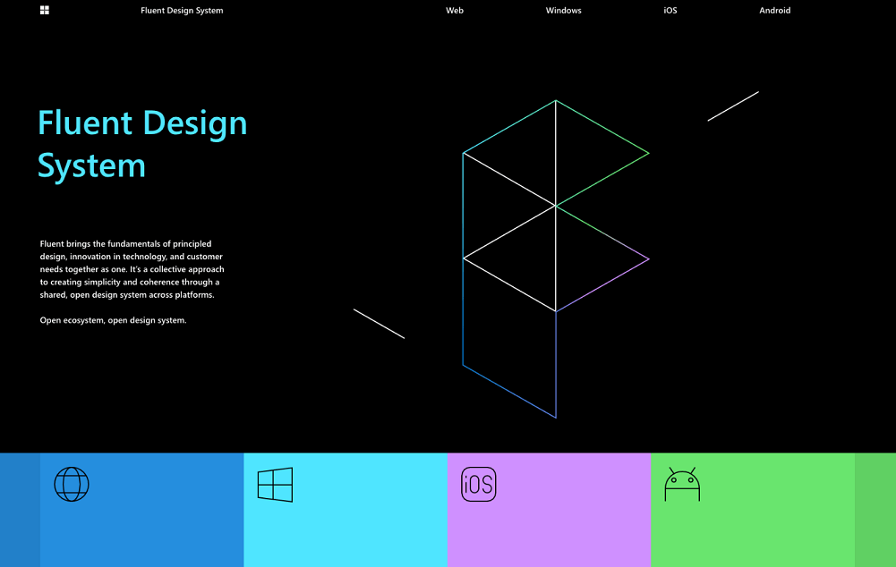 Microsoft Fluent Design system