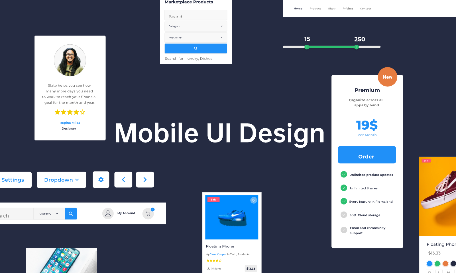 mobile ui design