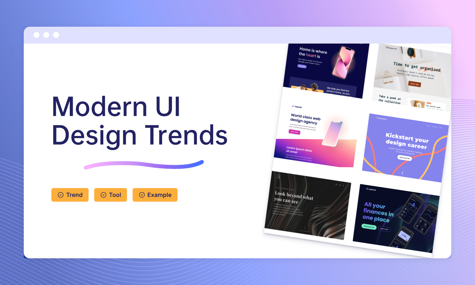 modern ui design trends