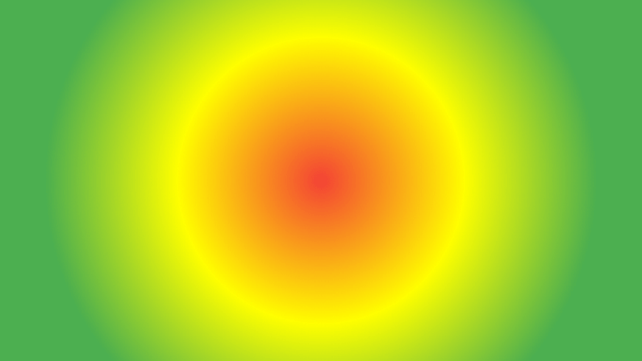 radial gradients