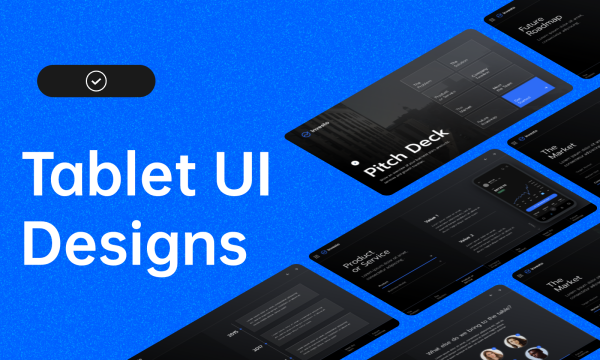  Tablet UI Designs