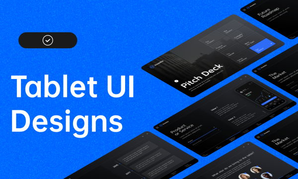 tablet ui designs